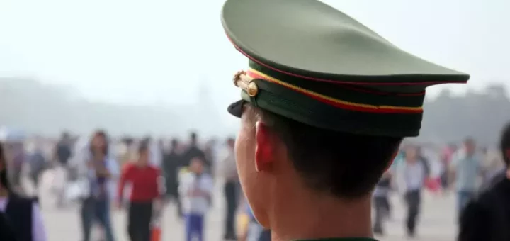 kínai rendőr