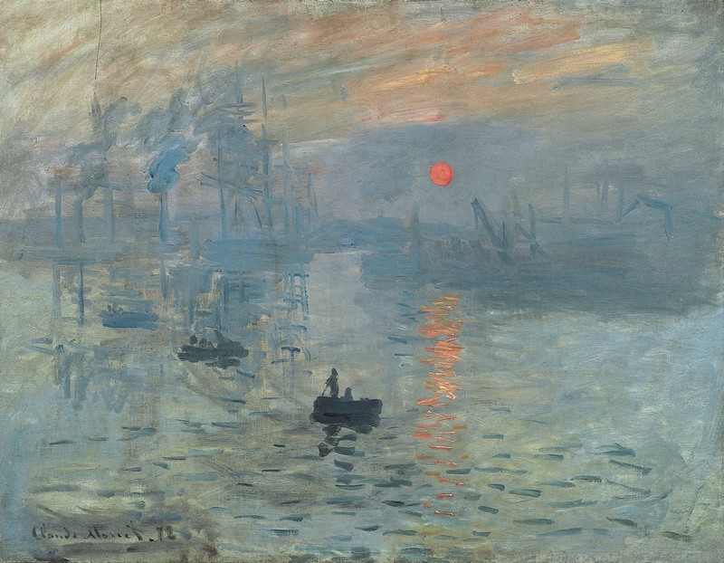 Claude Monet, Impression Sunrise, 1872 (1)